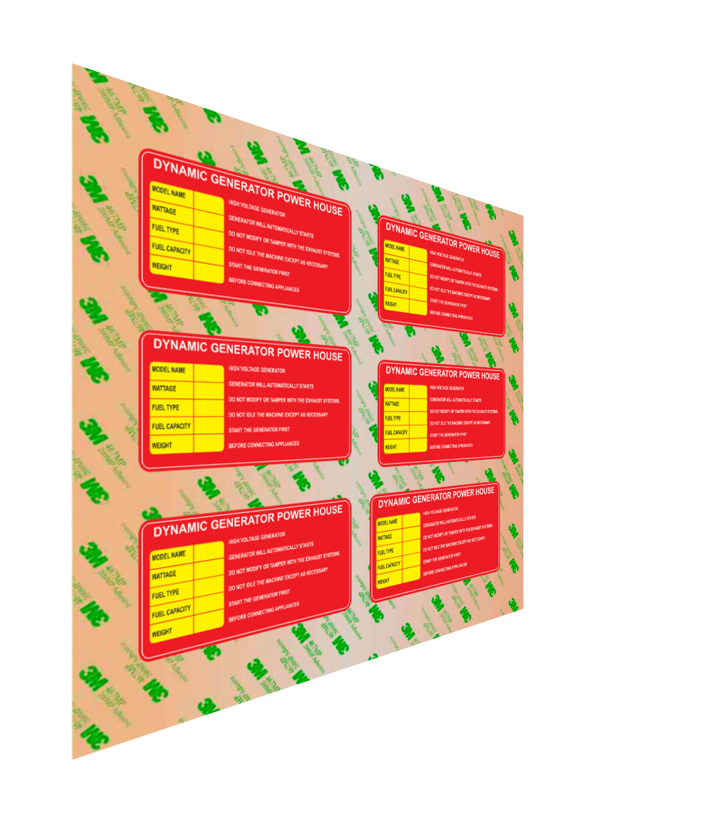 Polycarbonate stickers Chennai - brandbird-6